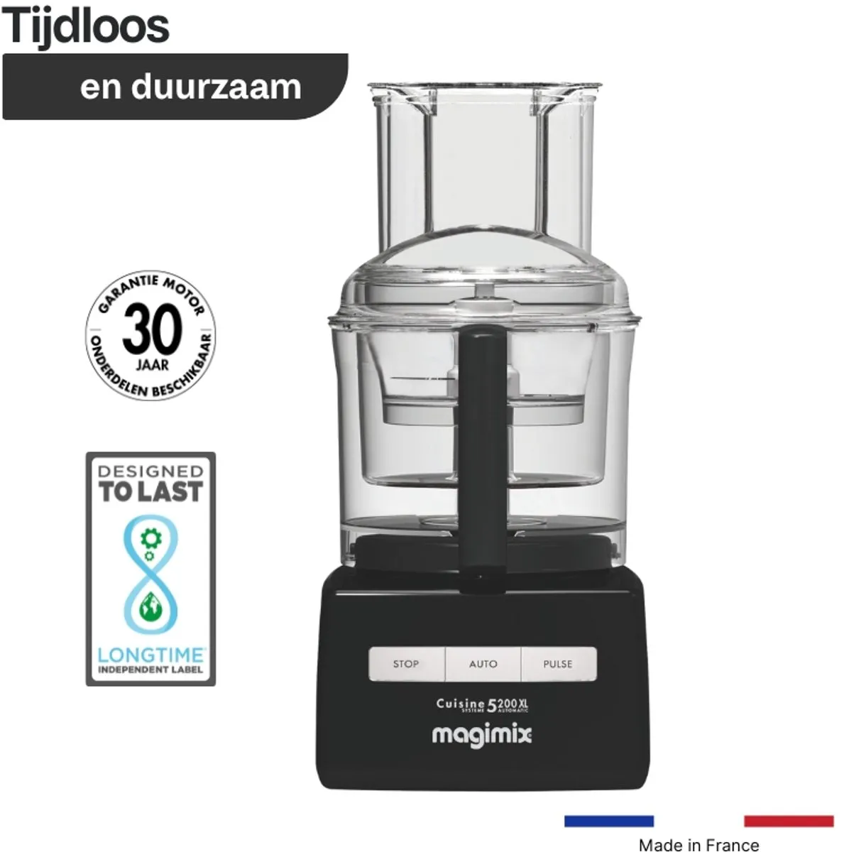 Magimix CS 5200 XL Foodprocessor - Zwart