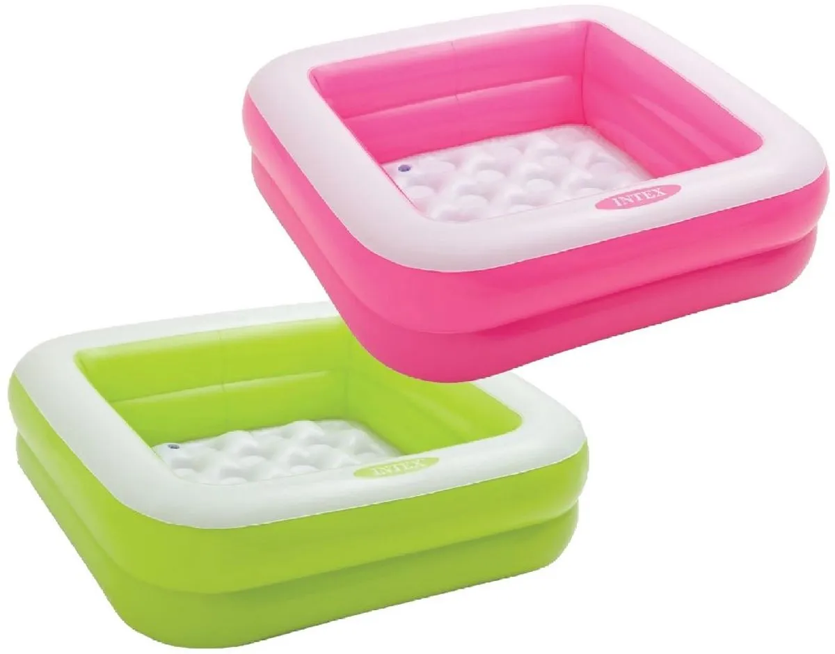 Intex Babybadje 85x85x23cm Assorti - 166L - Reparatieset