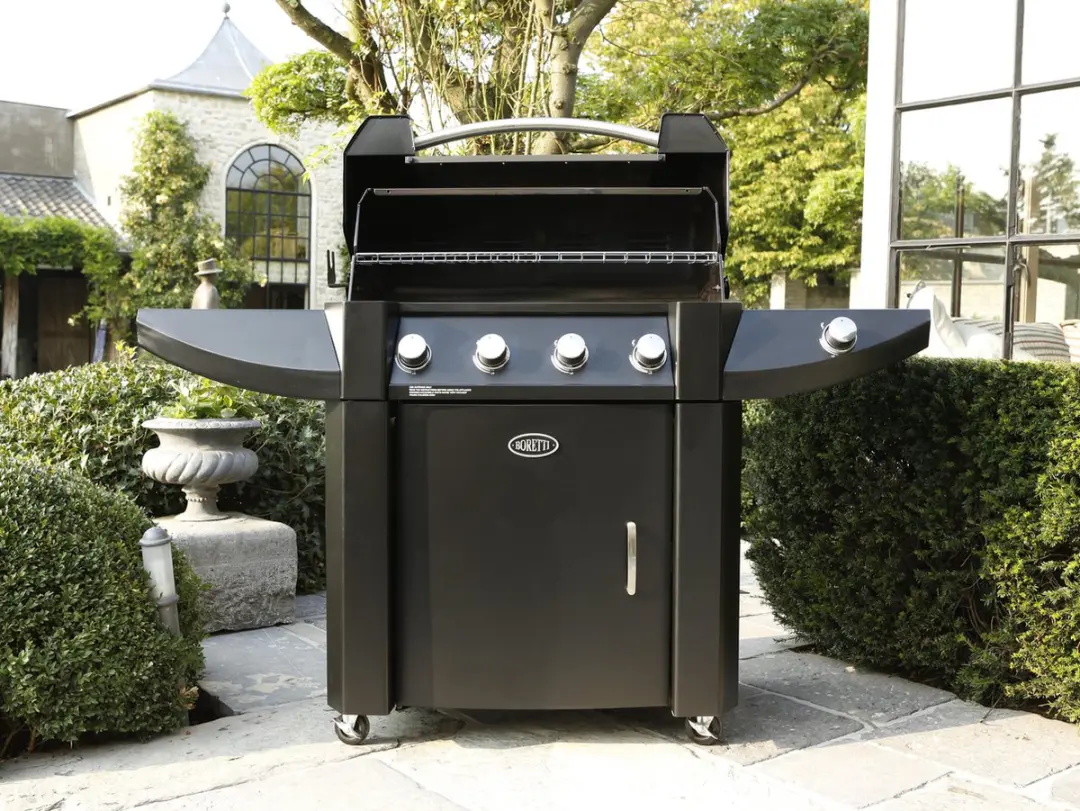 Boretti Robusto Buitenkeuken 4 Branders - Zwart