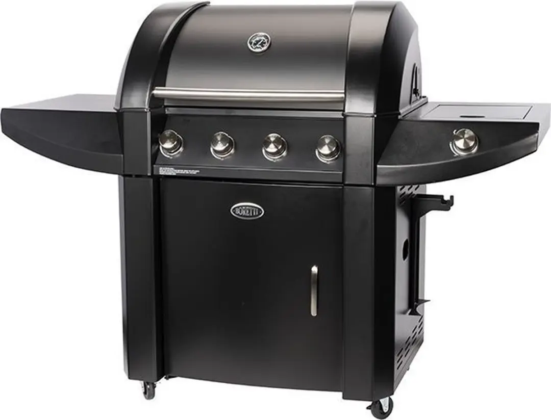 Boretti Robusto Buitenkeuken 4 Branders - Zwart