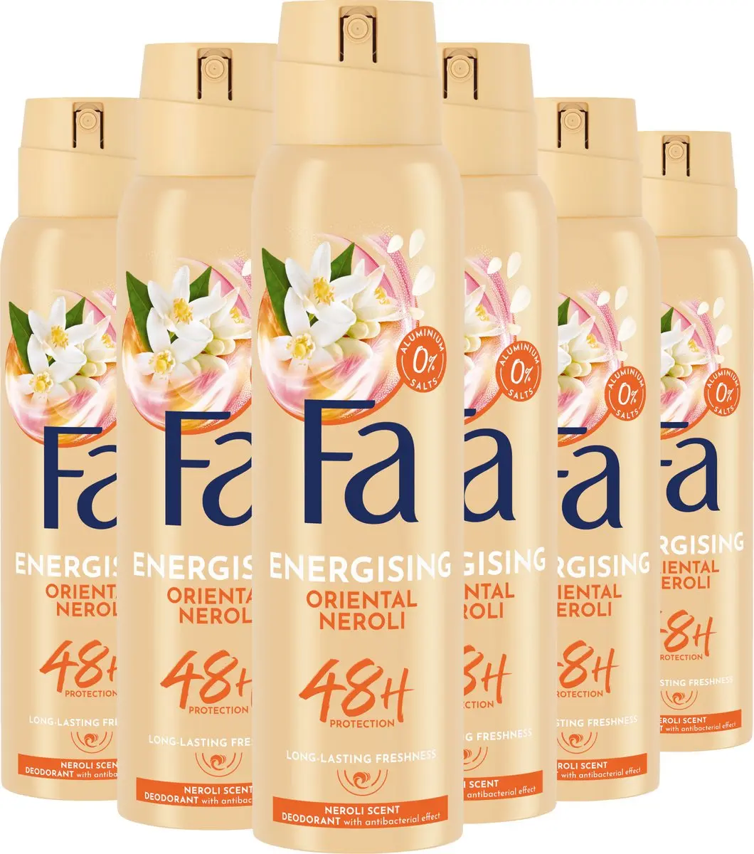 Fa Oriental Neroli Deodorant Spray 6x150ml