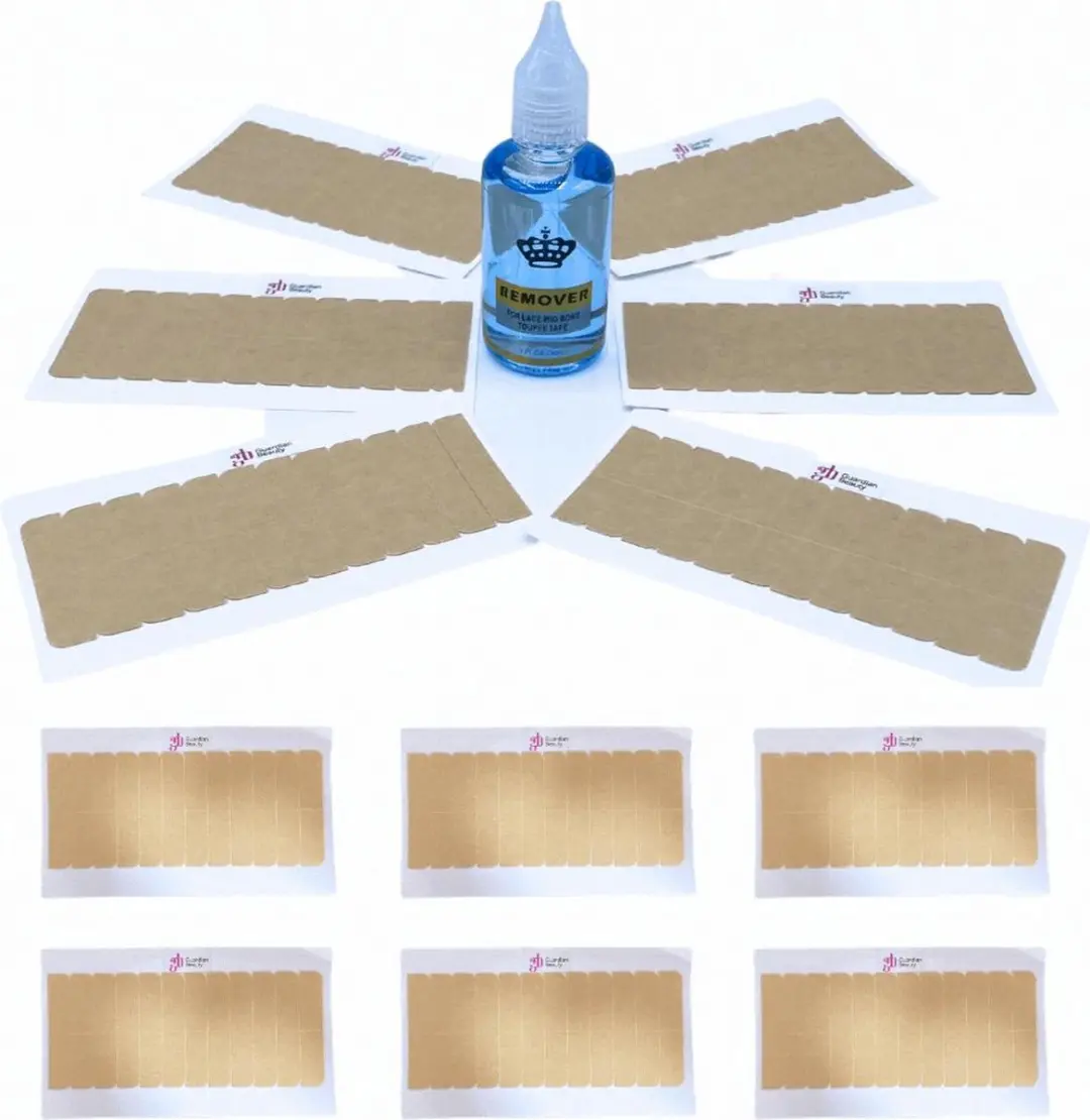 Guardian Beauty Ultra Hold Veter Pruikentape - 72 Stuks - Bruin