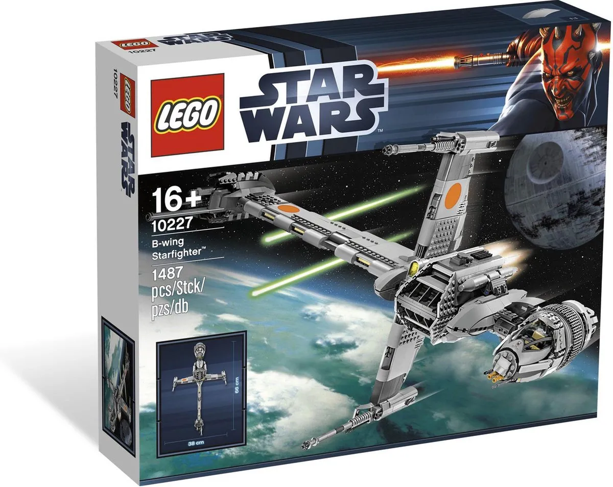 LEGO Star Wars B-wing Starfighter 10227
