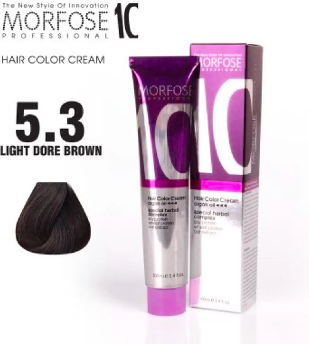 Morfose Color Cream 5.3 Light Dore Bruin Haarverf 100ml