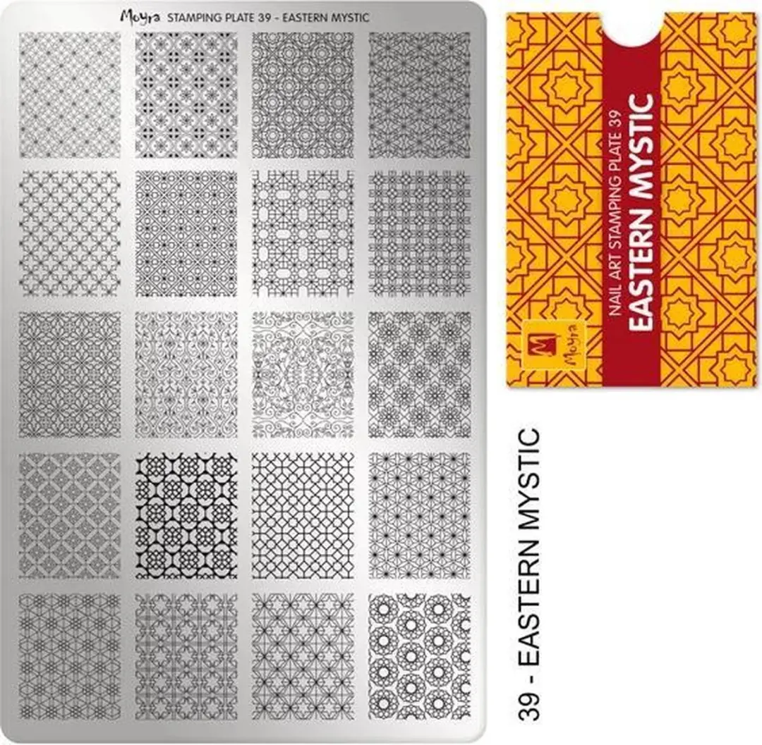 Moyra Eastern Mystic Stamping Plate 39