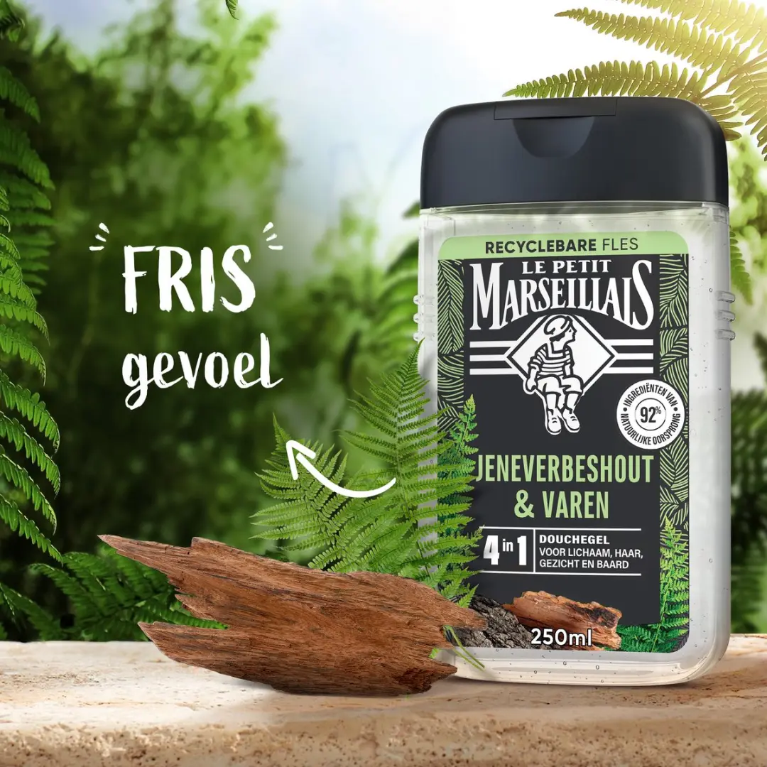 Le Petit Marseillais Douchegel Jeneverbeshout & Varen 6x250ml