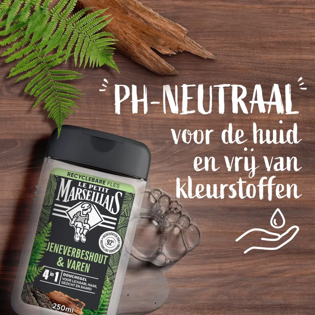 Le Petit Marseillais Douchegel Jeneverbeshout & Varen 6x250ml