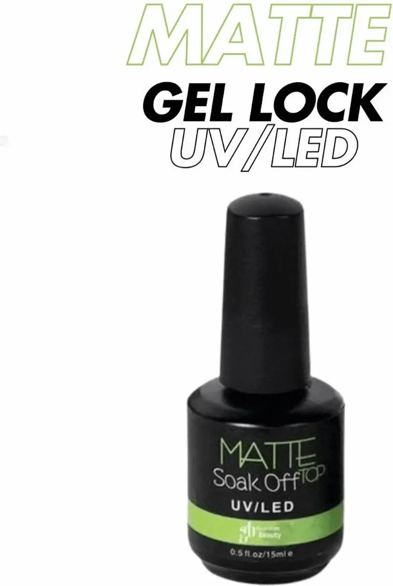 Guardian Beauty Nagel Top Coat Matte Soak Off - 15ml
