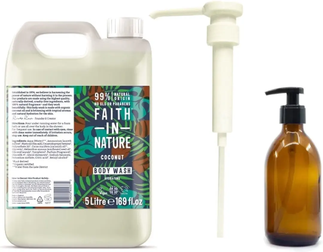 Faith In Nature Coconut Body Wash Refill 5L