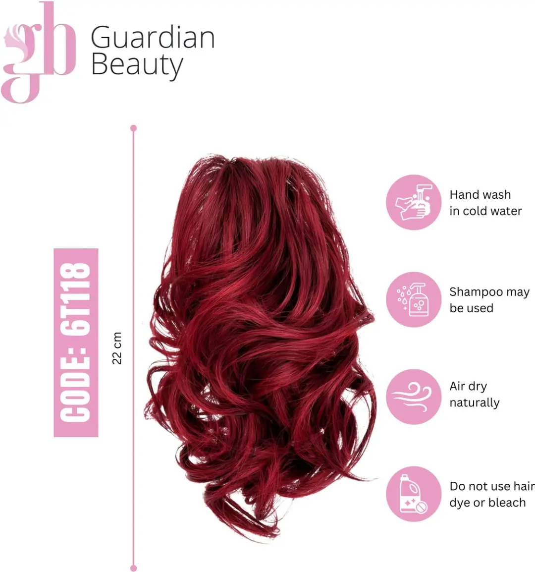 Guardian Beauty Paardenstaart Extensions Clip-in 22cm - Code 6T118