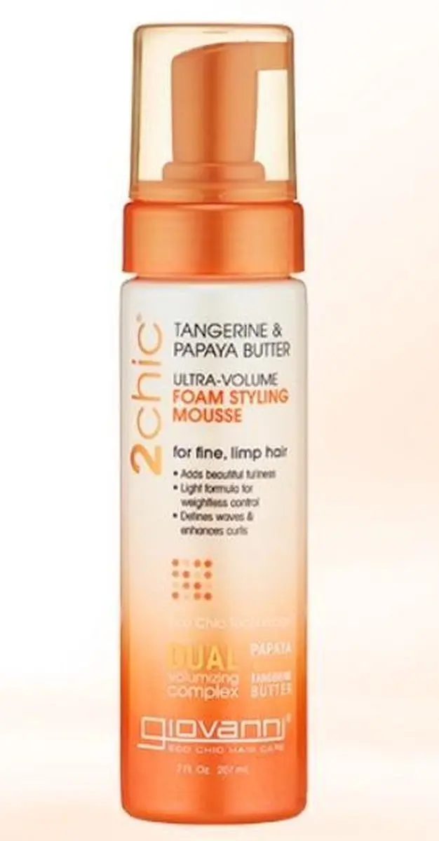 Giovanni Cosmetics 2chic Ultra-Volume Mousse 207ml - Tangerine & Papaya
