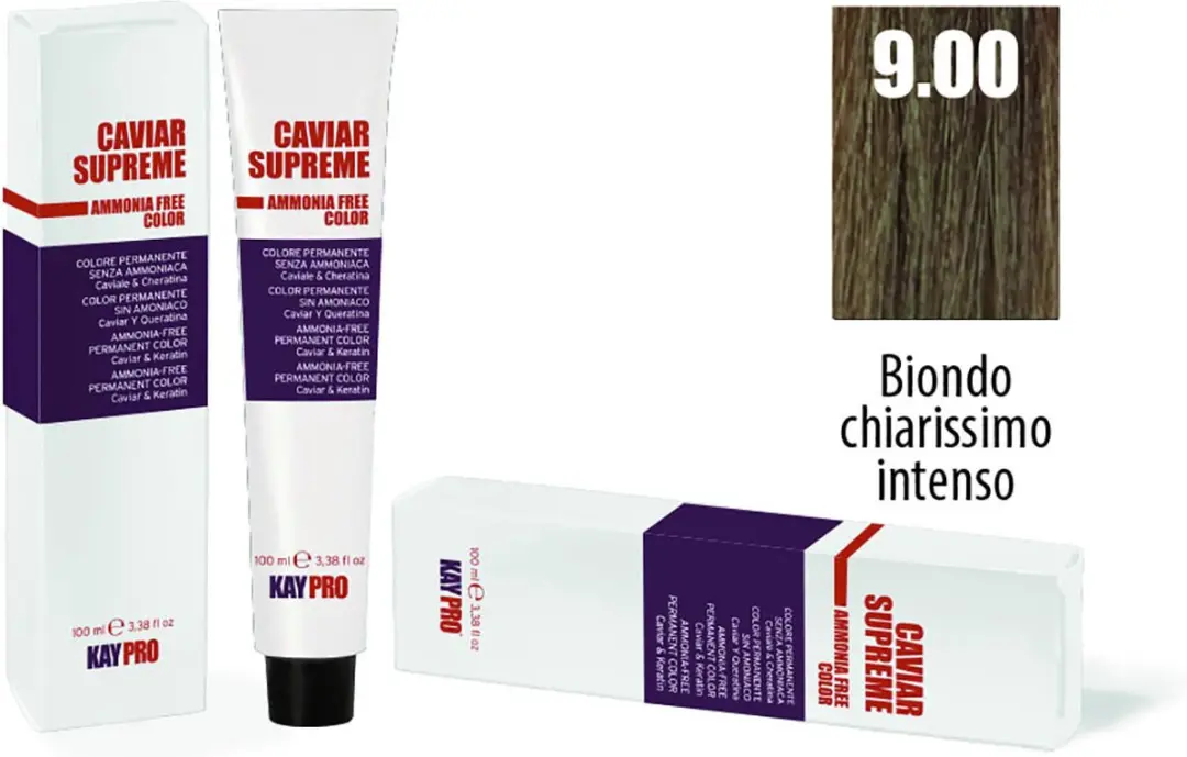 KayPro Caviar Supreme 9.0 Permanent Haarkleuring 100ml - Zeer Licht Blond