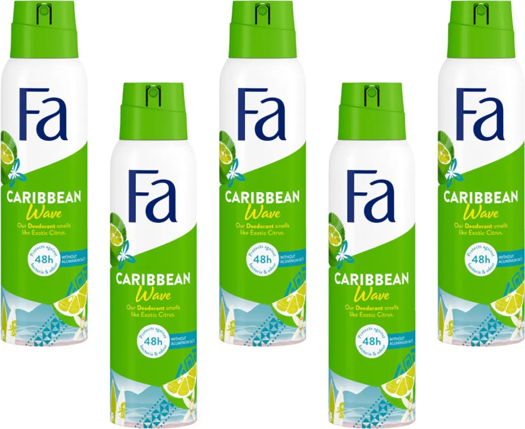 Fa Caribbean Lemon Deodorant Spray 150ml