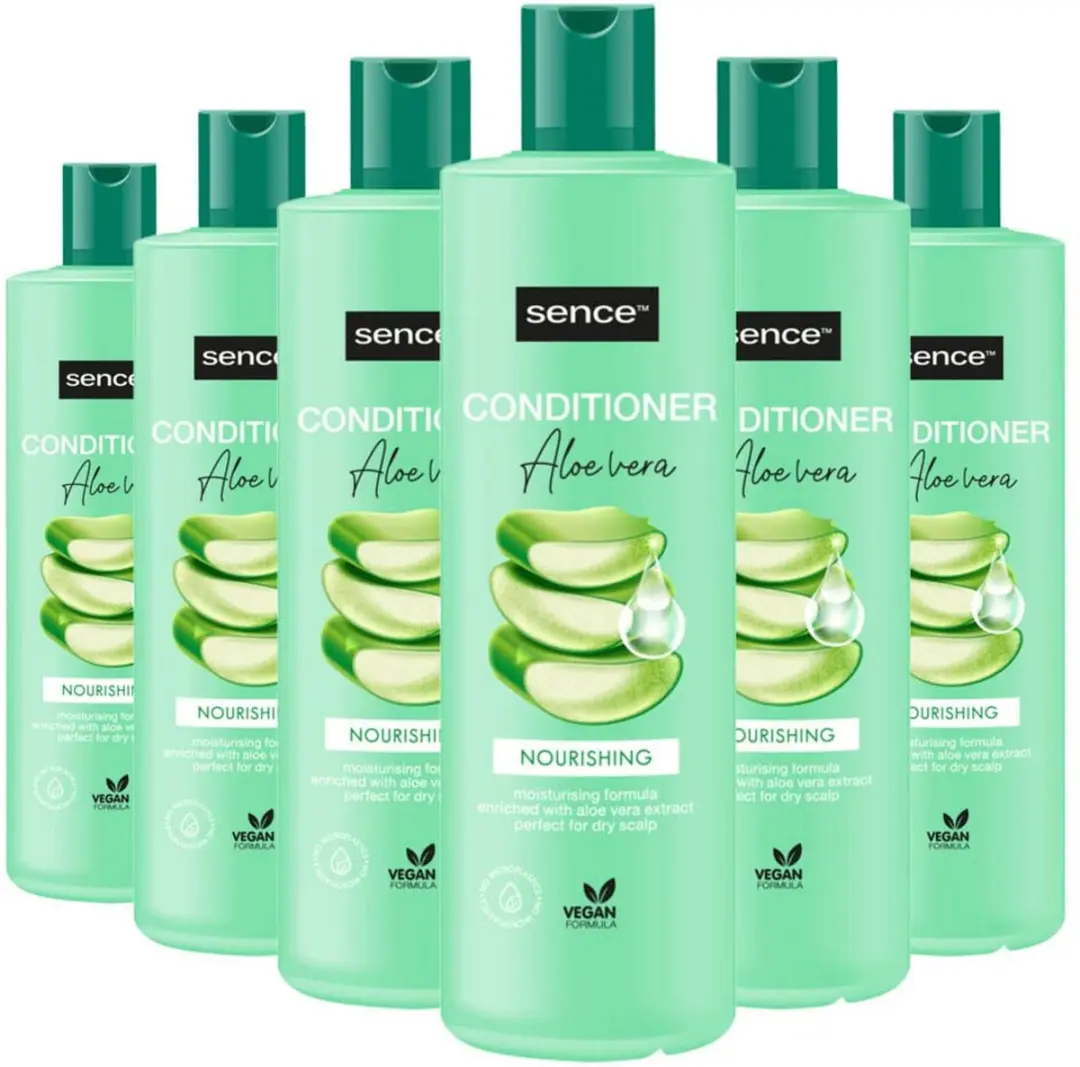 Sence Aloë Vera Conditioner 6x400ml - Krullend haar