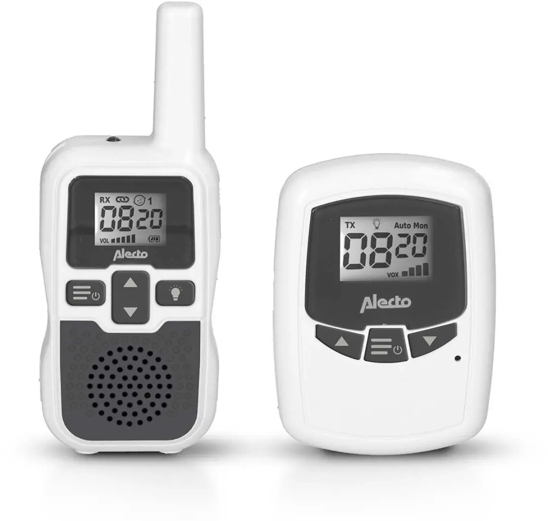 Alecto DBX-80 Babyfoon - 3km Bereik - Wit/Antraciet - afbeelding 6 van 6