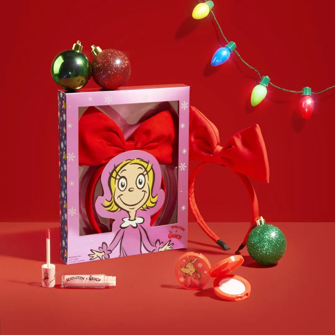 Makeup Revolution x The Grinch Whoville Kerst Make-up Set