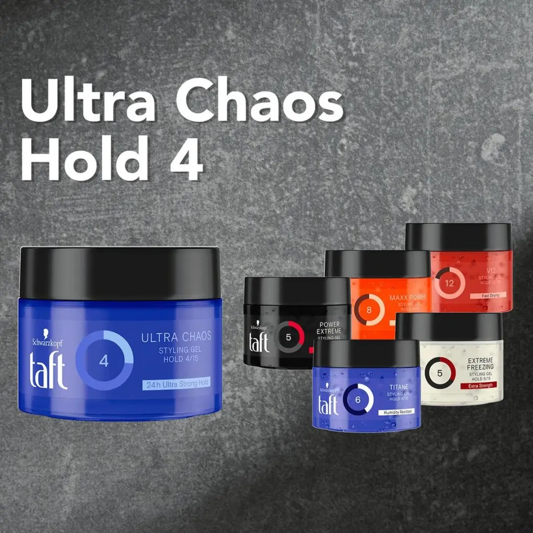 Taft Gel Chaos Gele 250ml