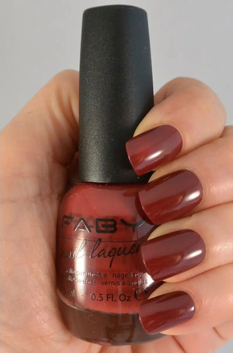 FABY Vegan Nagellak Paars - 15ml