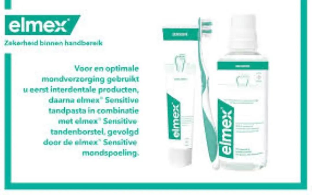 Elmex Mondwater Sensitive 400ml - 6 Stuks