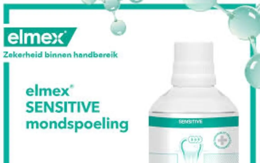 Elmex Mondwater Sensitive 400ml - 6 Stuks