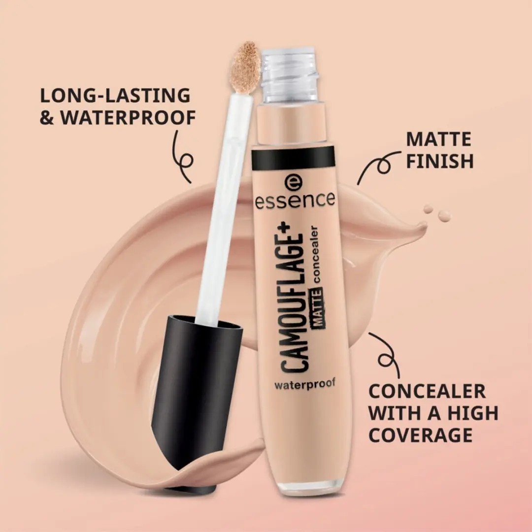 Essence Camouflage + Matte Concealer 120 Nude - 8ml