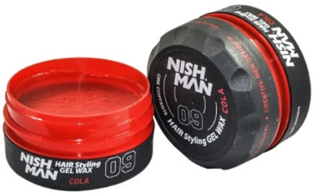 Nishman 09 Hair Styling Wax Cola - 6 Stuks