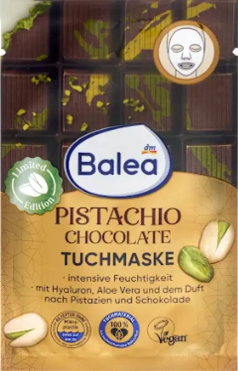 Balea Gezichtsmasker Pistachio Chocolate 20ml