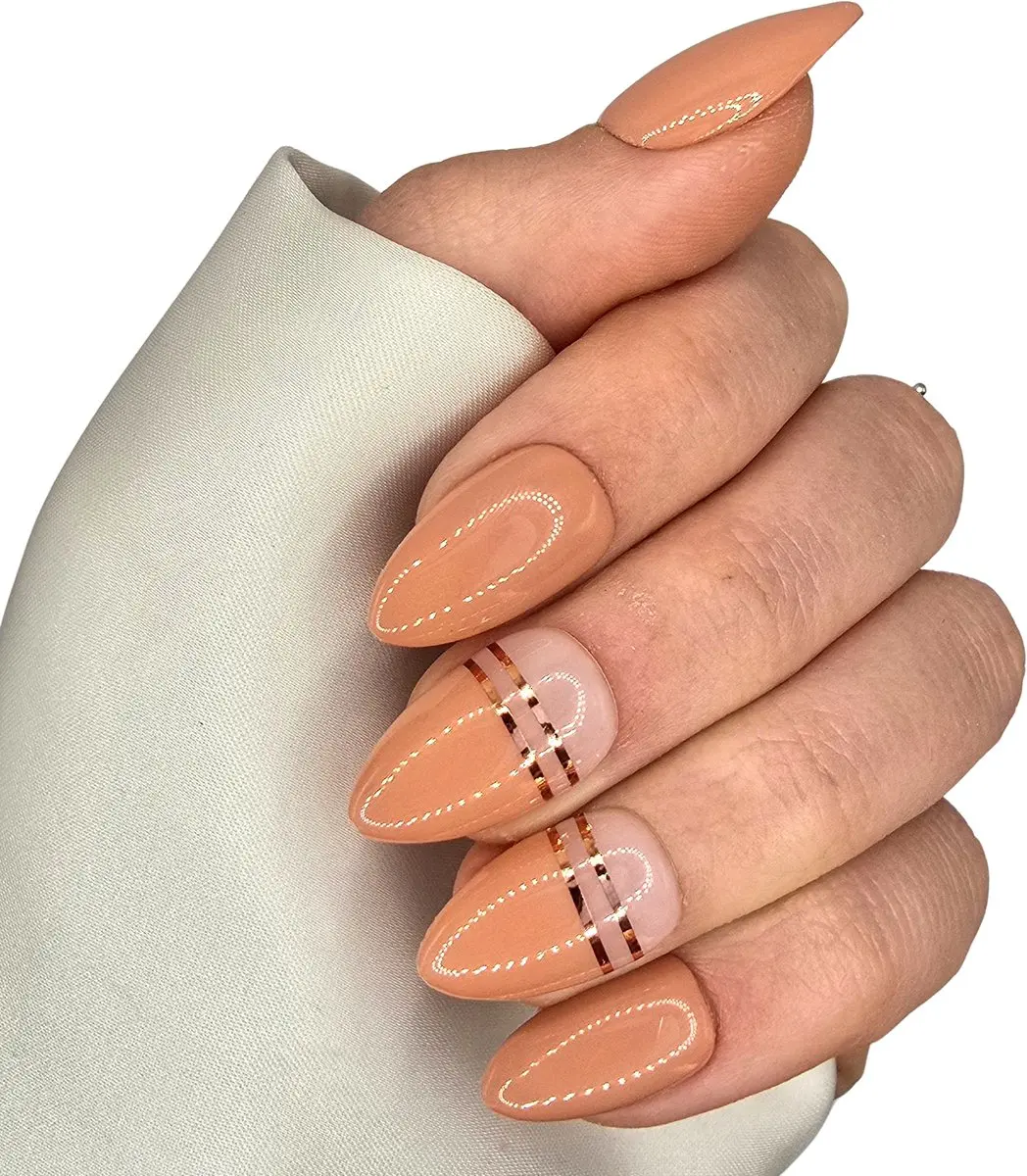 SD Press on Nails No. 28 Adagio Plaknagels