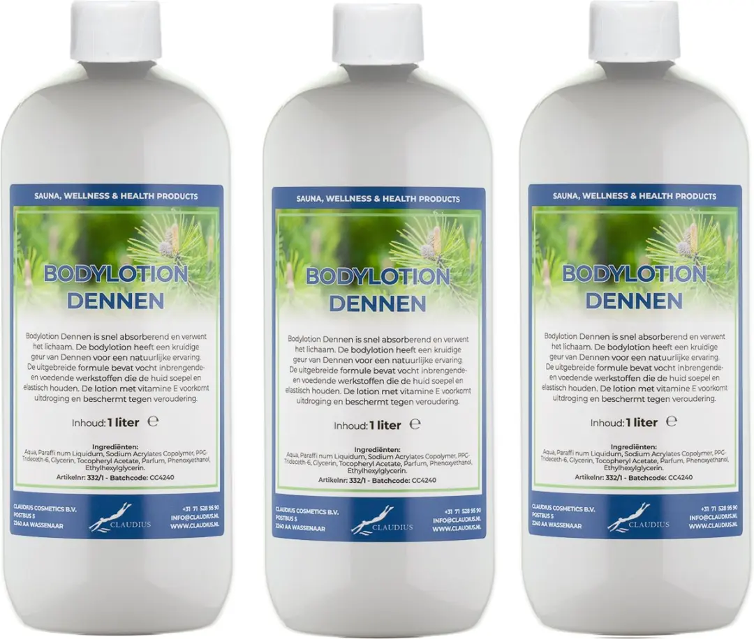 Splashbox Cosmetics Dennen Bodylotion 3 Liter