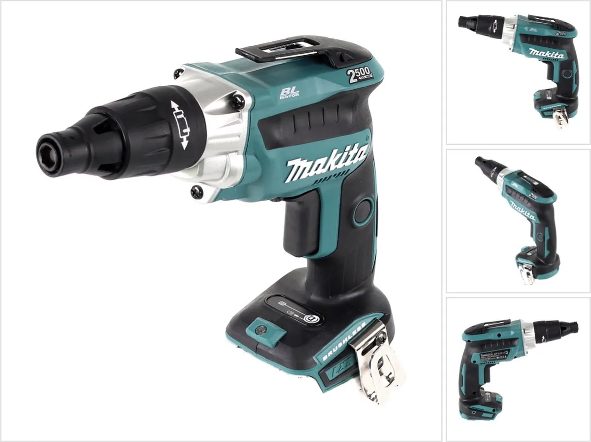 Makita DFS251Z Accu Schroevendraaier - Koolborstelloos
