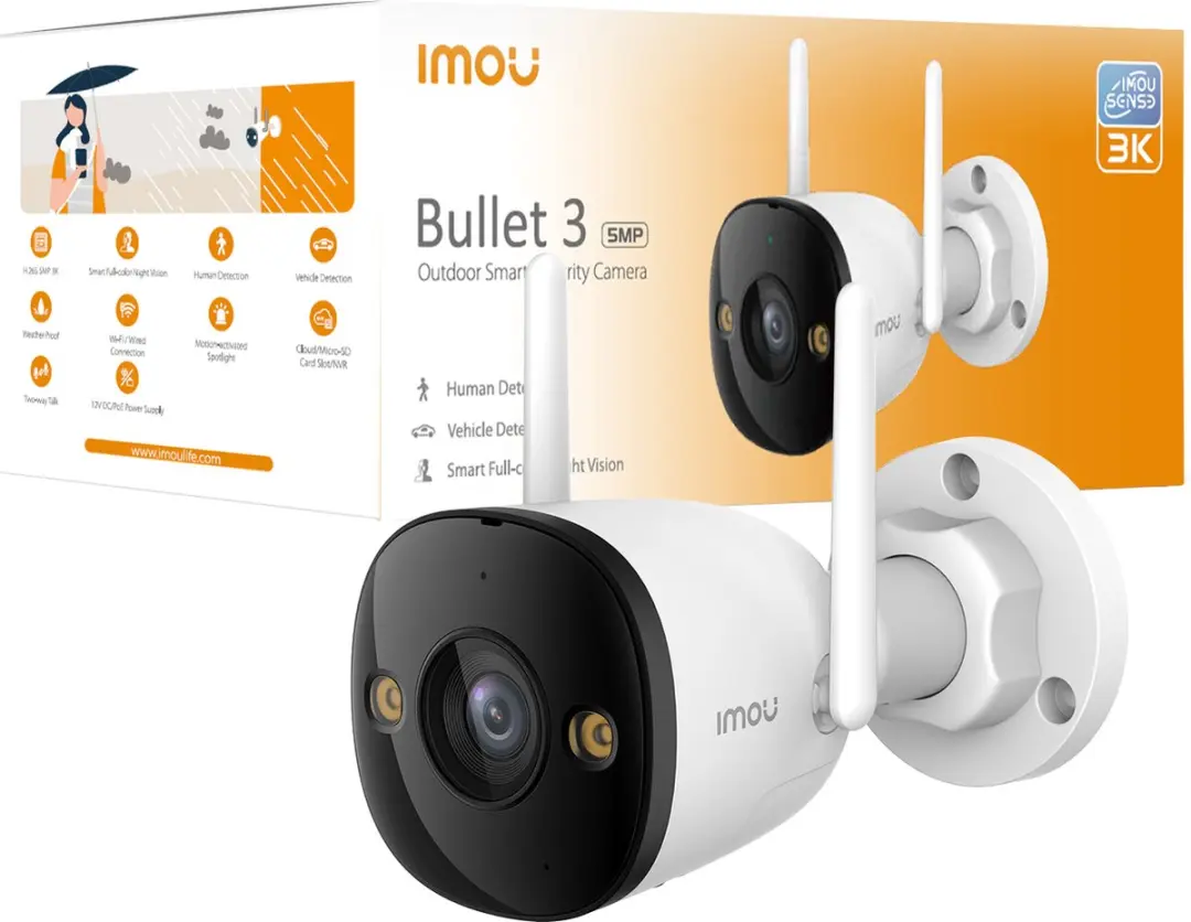 Imou Bullet 3 3K IPC-S3EP-5M0WE Beveiligingscamera
