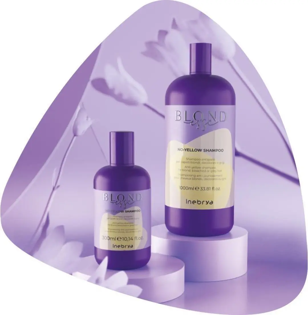 Inebrya Ice Cream No Yellow Shampoo 1000ml - Blond