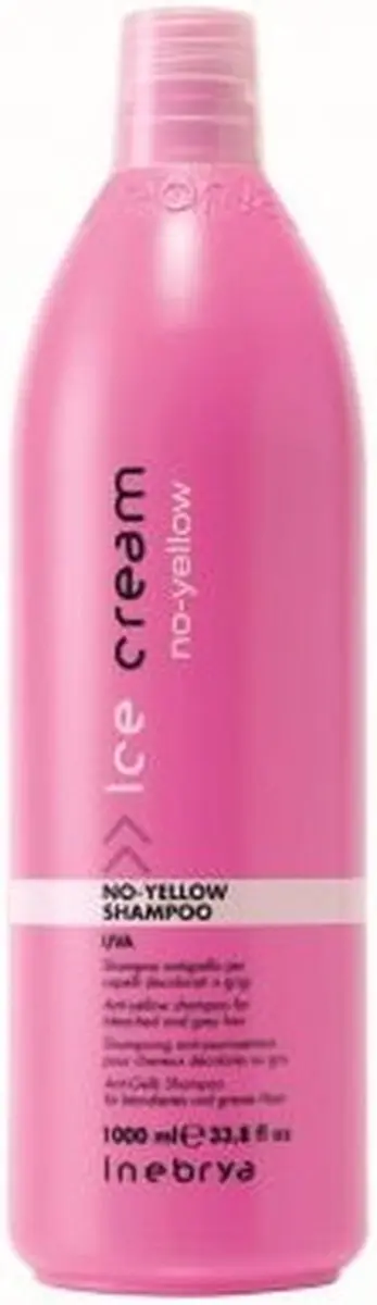 Inebrya Ice Cream No Yellow Shampoo 1000ml - Blond