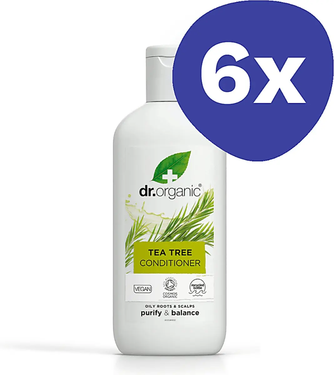 Dr. Organic Tea Tree Conditioner 6x265ml