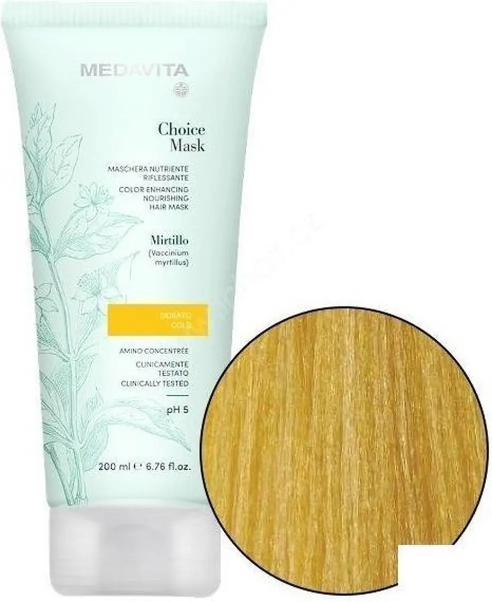Medavita Choice Color Enhancing Hair Mask 200ml - Gekleurd haar