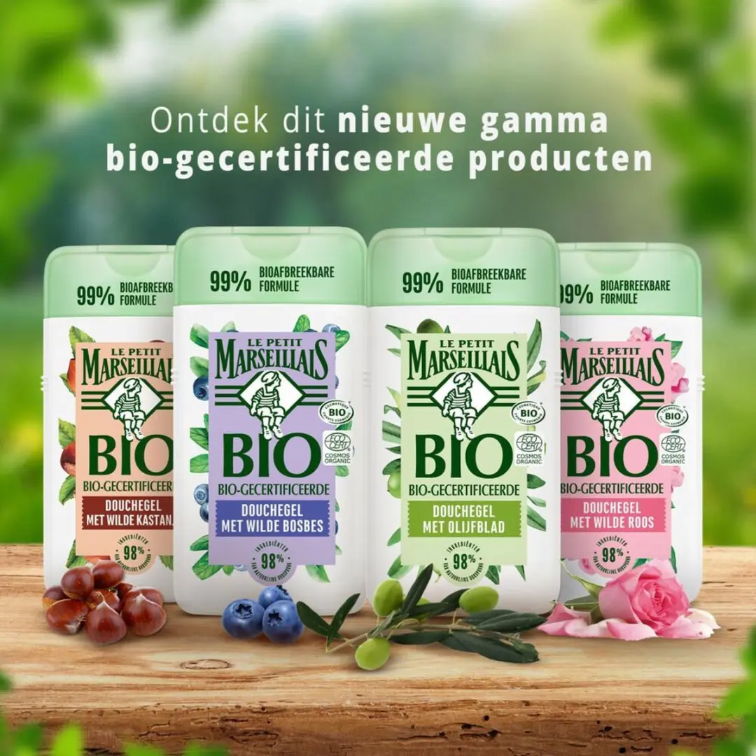 Le Petit Marseillais Douchegel Wild BIO Kastanje 250ml