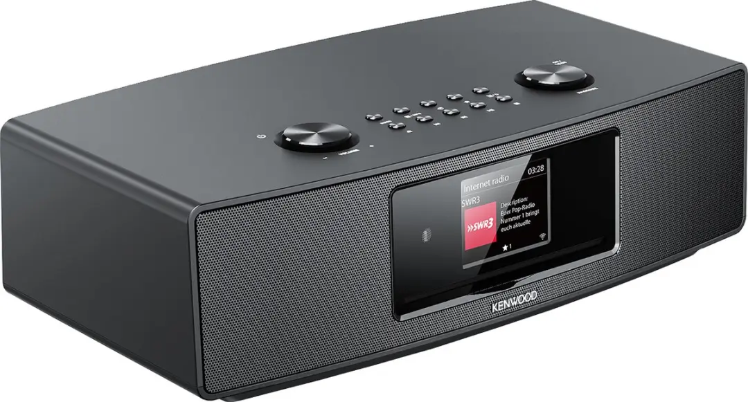 Kenwood CR-ST700SCD Smart Wifi Radio - Zwart
