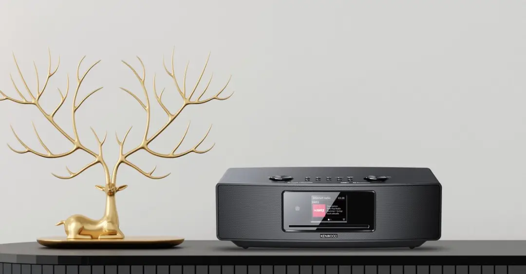 Kenwood CR-ST700SCD Smart Wifi Radio - Zwart