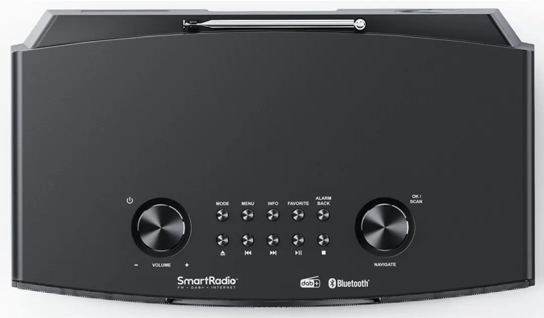Kenwood CR-ST700SCD Smart Wifi Radio - Zwart - afbeelding 6 van 6