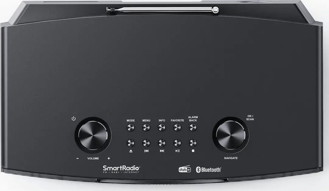 Kenwood CR-ST700SCD Smart Wifi Radio - Zwart