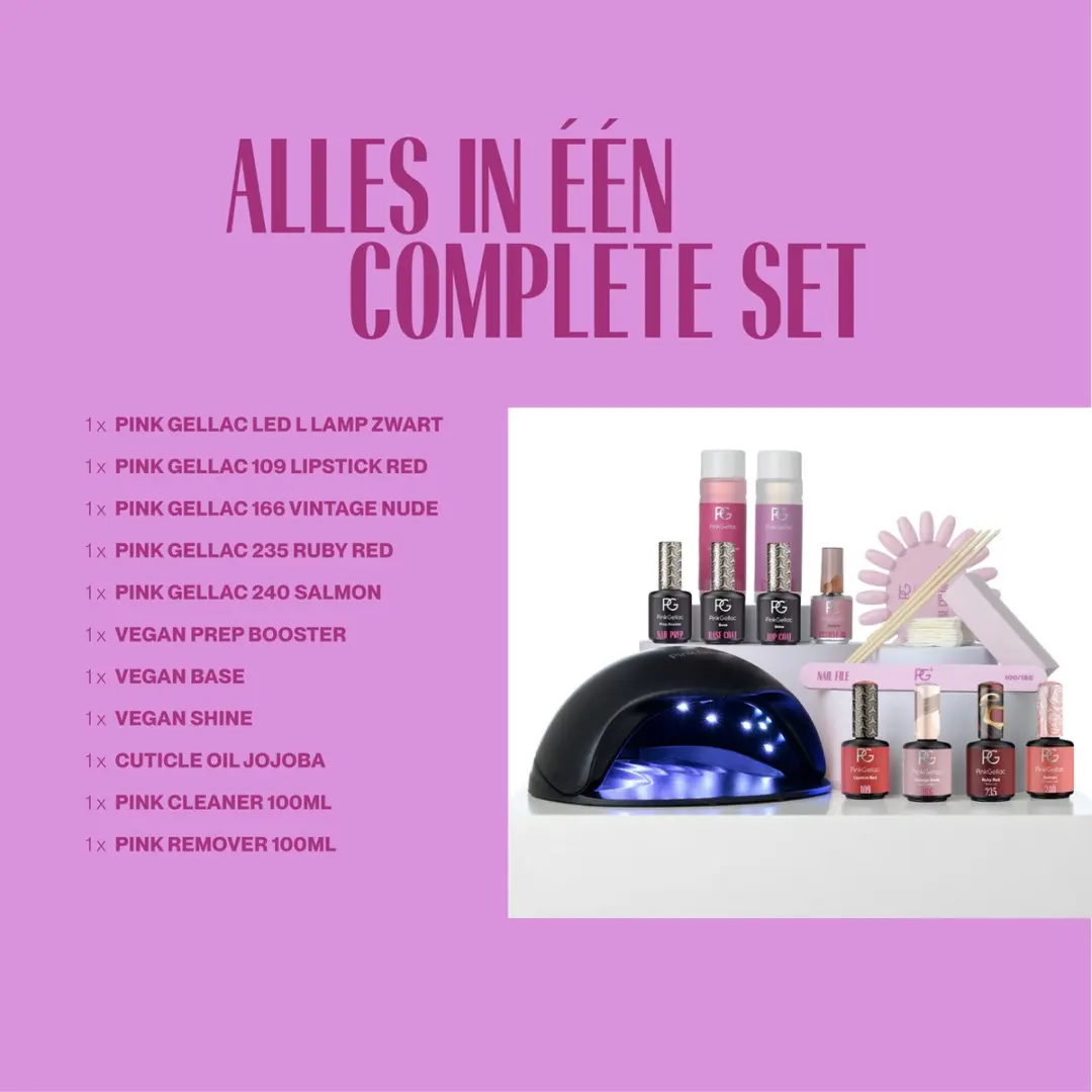 Pink Gellac Starterspakket Premium Elegant - 44 Stuks - 320ml
