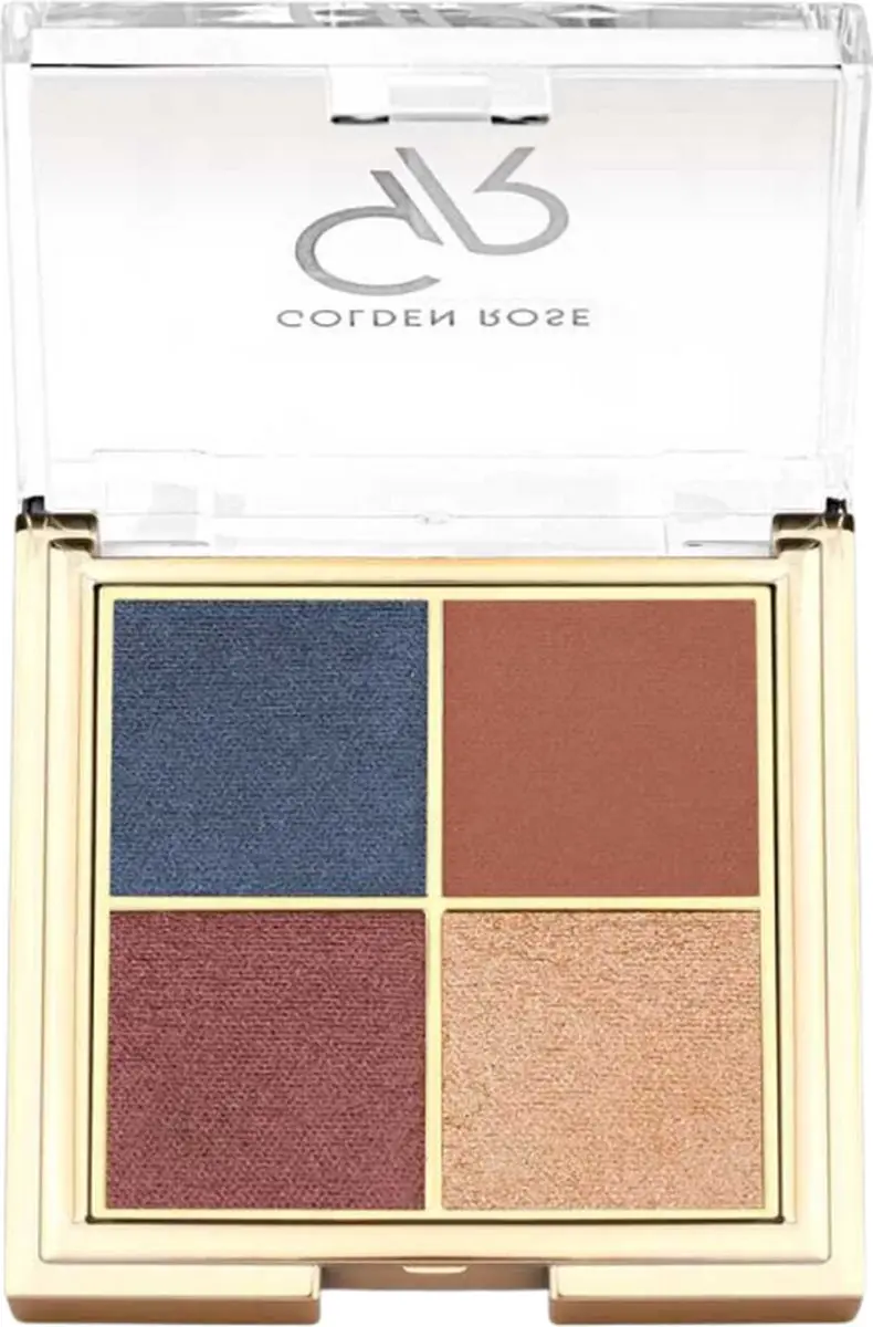 Golden Rose Quattro Eyeshadow Palette 03