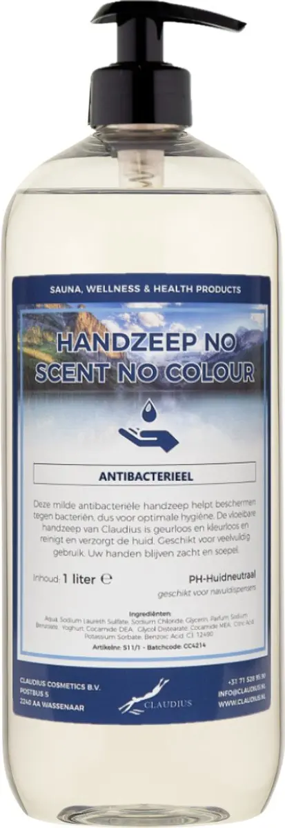 Splashbox Cosmetics Handzeep 1L