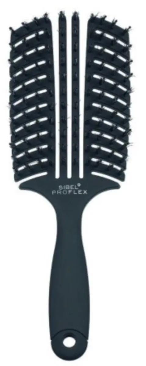 Sibel Proflex Haarborstel Black