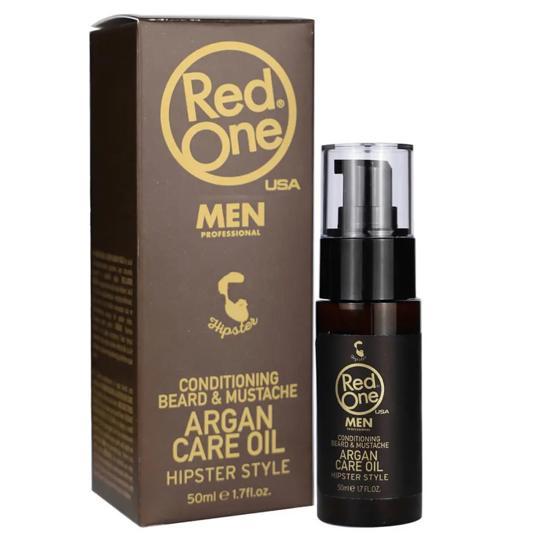Red One Argan Olie Baard & Snor 50ml