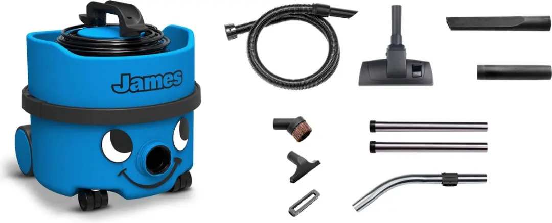 Numatic James JVP187-11 Stofzuiger met zak - Sky Blue - afbeelding 6 van 6