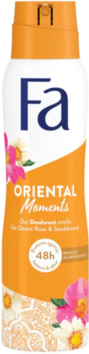 Fa Oriental Moments Deodorant Spray 150ml - Desert Rose & Sandelwood