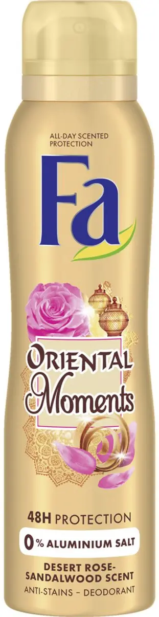 Fa Oriental Moments Deodorant Spray 150ml - Desert Rose & Sandelwood