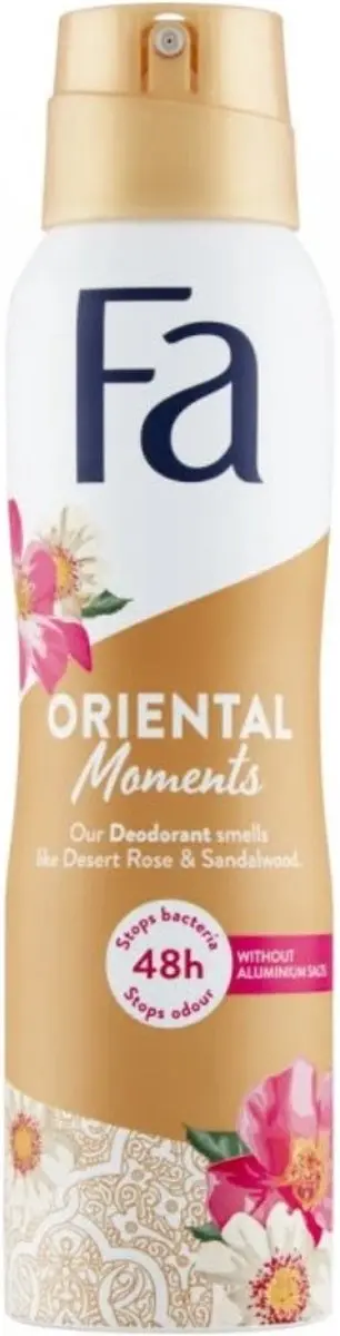 Fa Oriental Moments Deodorant Spray 150ml - Desert Rose & Sandelwood