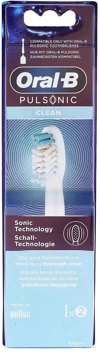 Oral-B Pulsonic Clean Opzetborstels 2 Stuks